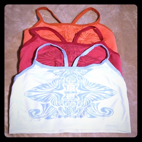 Patagonia Other - LOT OF 3 PATAGONIA CAPILENE MESH A/B SPORT BRAS